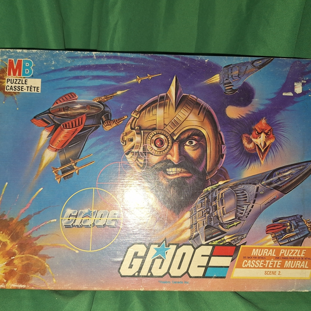 Vintage GI JOE Puzzel Unopenes New In Sealed Box Great For Your Collection